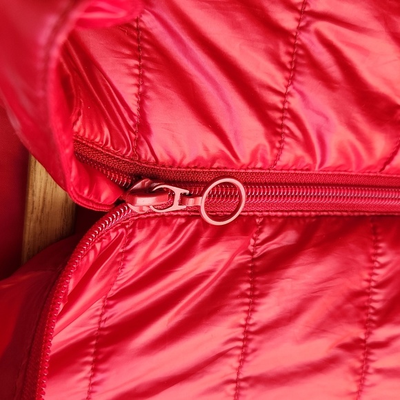 Teezher Packable Lightweight Vest Red sz XL - Picture 8 of 14